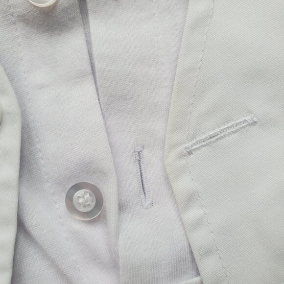 Laurenza's Éden Baptism Christening Off-White Romper Set with Bow-Tie SZ 3-6M - Picture 13 of 14